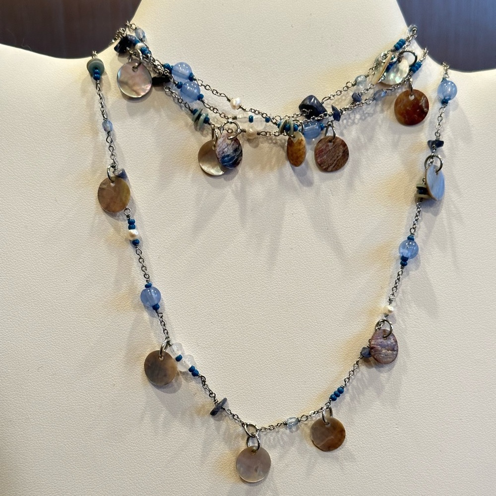 Lia Sophia Castaway Adjustable Necklace & Bracelet Set